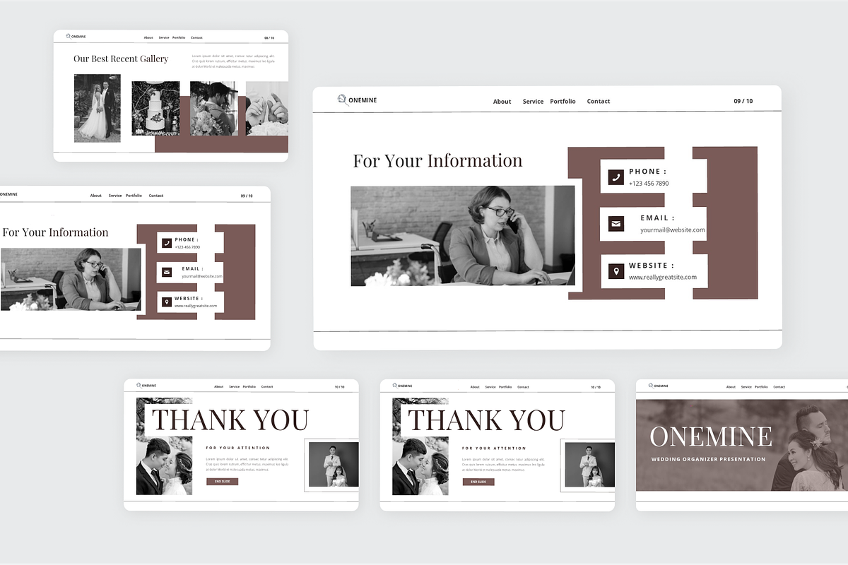 Wedding Organizer Google Slide, a Presentation Template by SquidPixey (Photo 4 of 6)