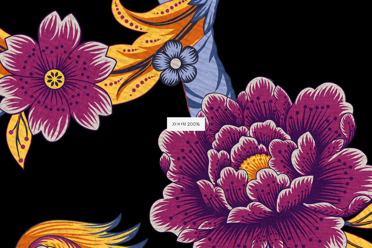 Hand Drawn Chinoiserie Luxury Prints, a Pattern Graphic by LEAFure (Photo 10 of 10)
