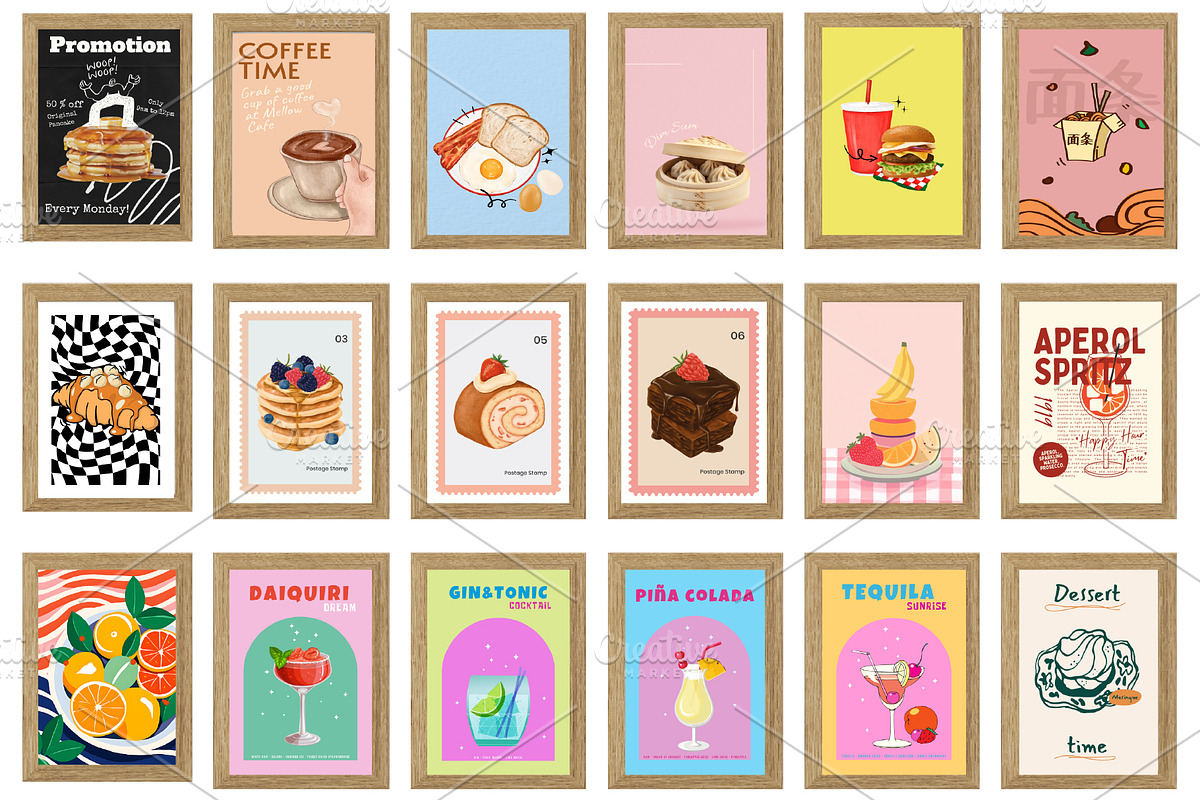 Kitchen WallArt Bundle,Kitchen print, a Wallpaper Photo by Chipshpow Graphics (Photo 8 of 10)