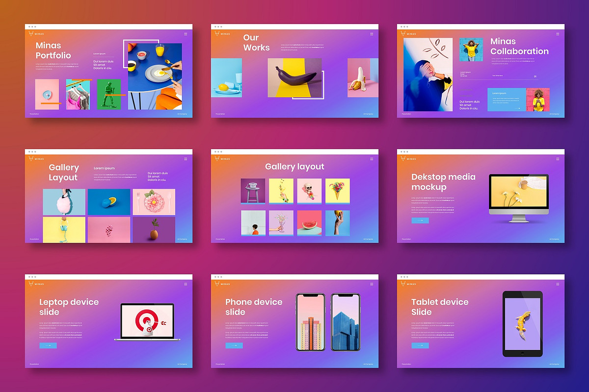 Minas - Business Google Slide Templa, a Presentation Template by Dens Creative Studio (Photo 4 of 6)