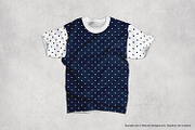 Navy and White Polka Dots, a Pattern Graphic by Julie Campbell (Thumbnail 7 of 10)