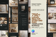 Real Estate Instagram Post + Story, a Social Media Template by Prapti Design (Thumbnail 1 of 9)