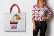 Sweet Cake Baking Watercolor clipart, an Object Graphic by svetlanaARTdreams (Thumbnail 10 of 10)