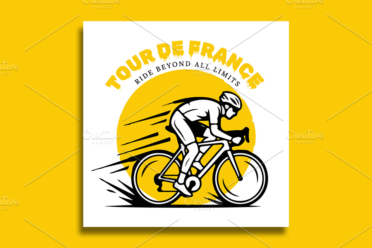Tour Da France social media banner, a Social Media Template by nandinigraphics (Photo 1 of 5)