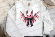 Black Pink Halloween Clipart, an Illustration by DreamCafeArt (Thumbnail 6 of 7)