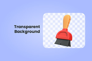 3D Cleaning Element Icon Vol 2