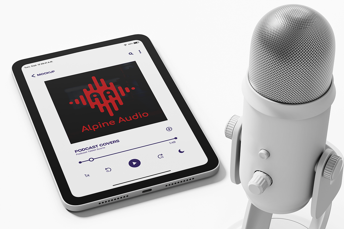 Podcast Logo AA in Sound Wave, a Branding & Logo Template by Preyer Design (Photo 4 of 5)