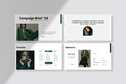 Brief Campaign Presentation Template, a Presentation Template by slidestock55 (Thumbnail 5 of 9)