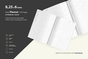 Daily Planner 8,25x6 DP05