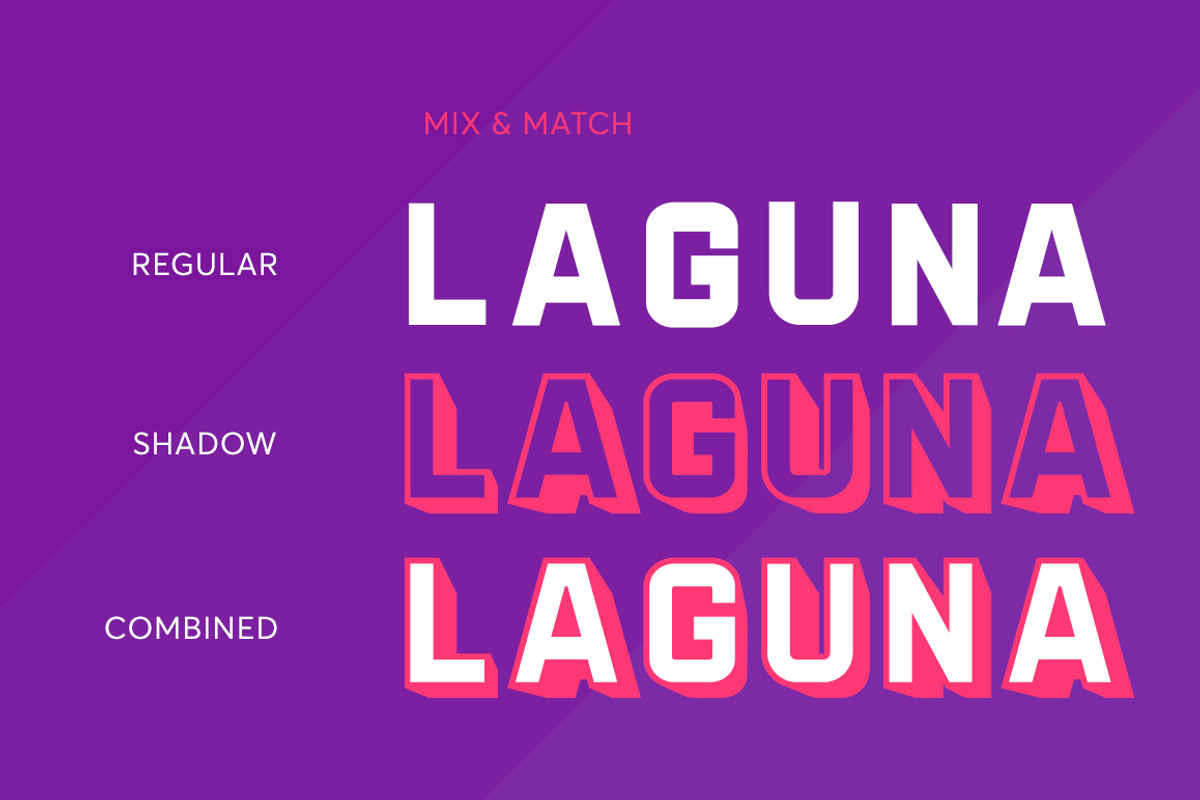 Laguna Layered Font Duo preview 3