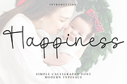 Happiness, a Handwritten Font by InermediaSTUDIO (Thumbnail 1 of 8)