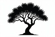 20 Black Tree Silhouettes Bundle, an Illustration by Gaye Art (Thumbnail 11 of 21)