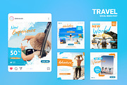 Travel Social Media Post, a Social Media Template by itefan Studio (Thumbnail 3 of 4)