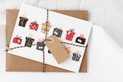 Set of Christmas gift boxes, an Object Illustration by YuskinKot (Thumbnail 2 of 5)