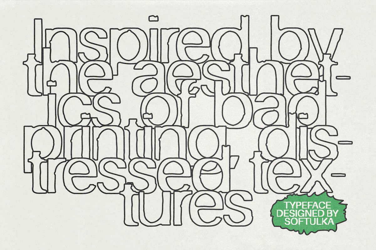 Scratch Storm Textured Typeface, a Sans Serif Font by softulka (Photo 3 of 7)