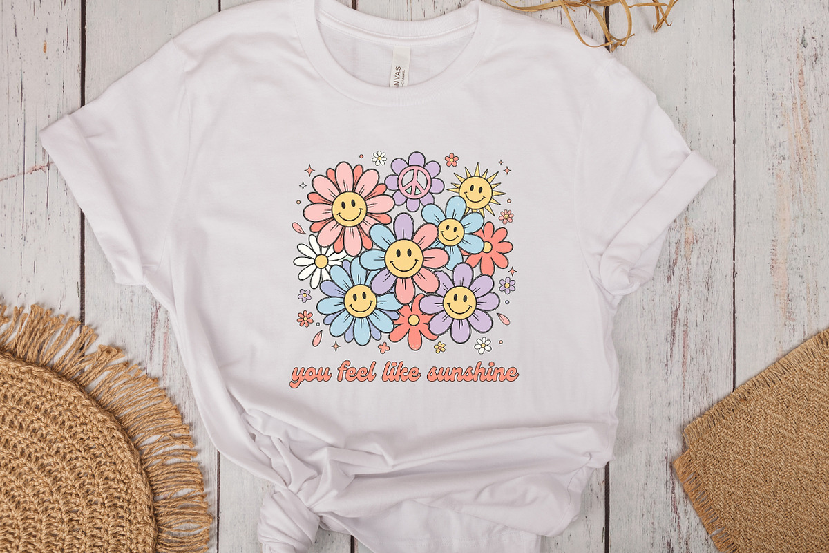 Retro Summer PNG Sublimation Bundle, a Seasonal Illustration by CraftArtStudio (Photo 4 of 4)
