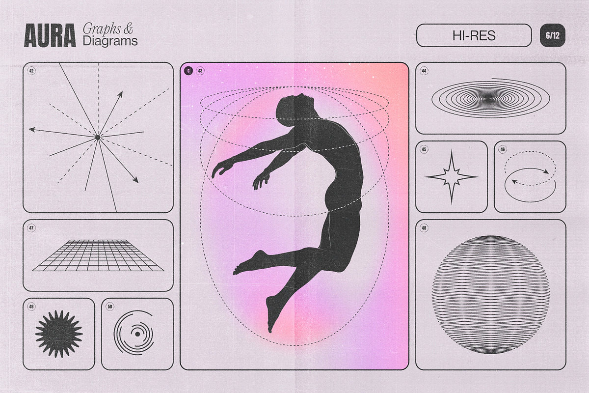 Aura Energy Flow - Mindful Graphics, an Object Graphic by Samolevsky (Photo 14 of 29)