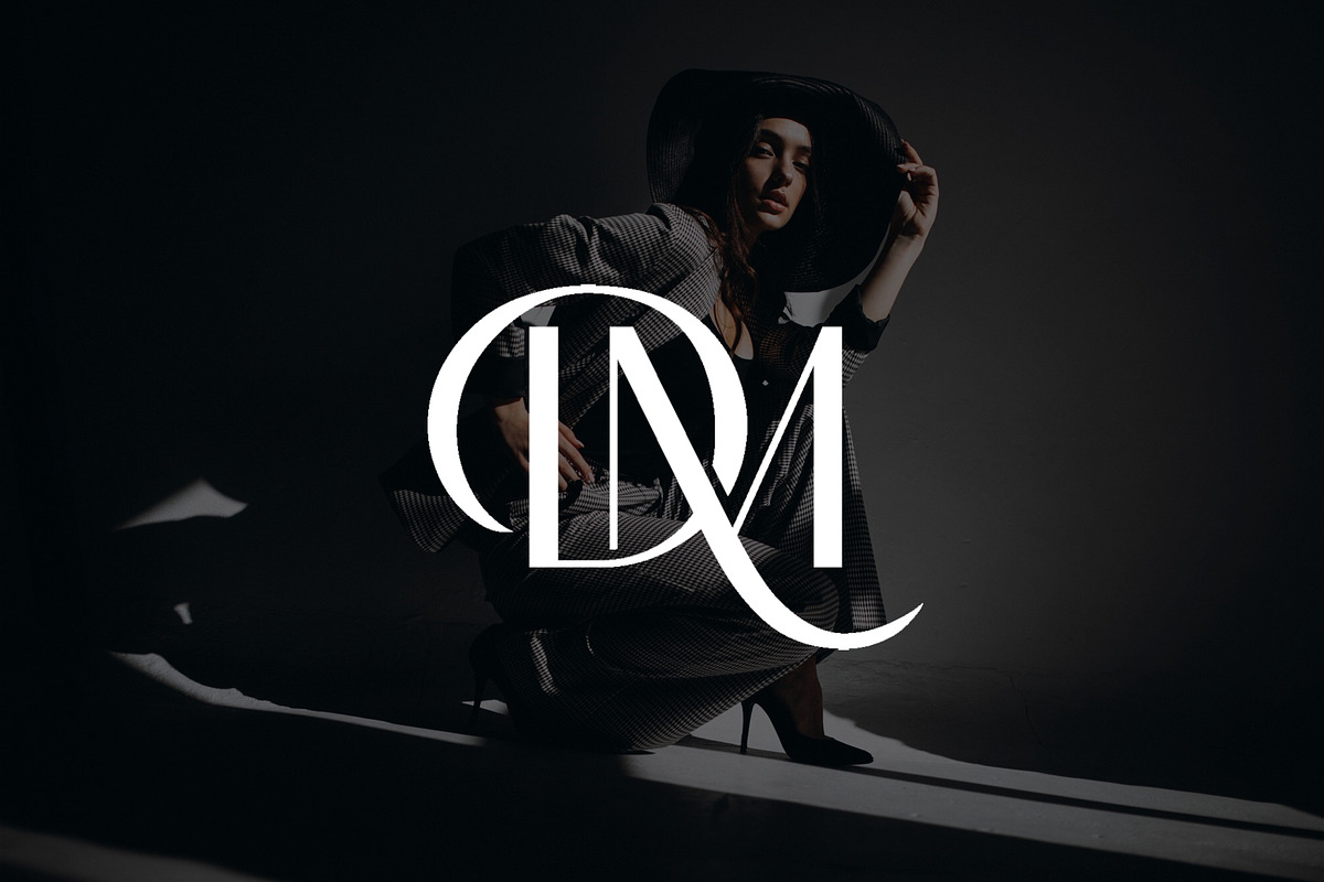 Minimalist Luxury Initials DM Logo, a Branding & Logo Template by Luxury Logos (Photo 2 of 4)