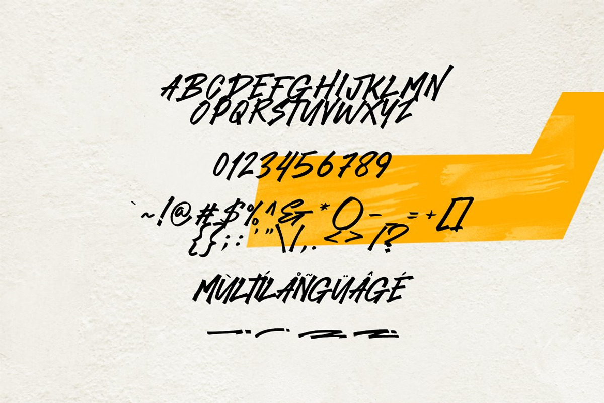 Dominos Blast, a Handwritten Font by khurasan (Photo 7 of 7)