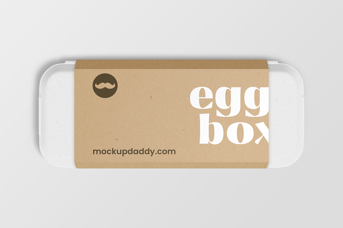 Eco Egg Packaging PSD Mockup, a Packaging Mockup by Mockupdaddy (Photo 5 of 6)