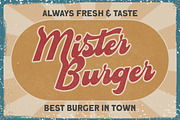 Boldstrike - Retro Bold Script, a Script Font by Letterhend Studio (Thumbnail 3 of 9)