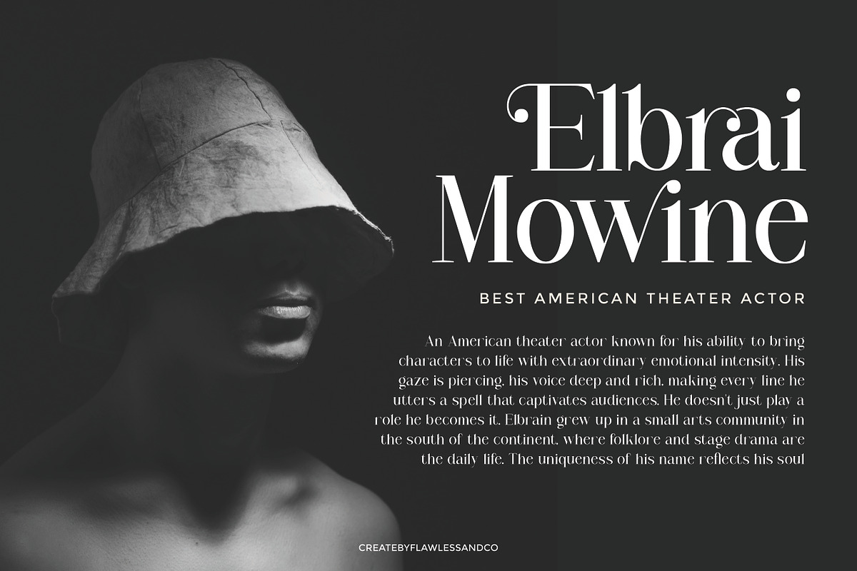 Mariglen - Modern Serif Font, a Font by Flawless And Co (Photo 5 of 10)