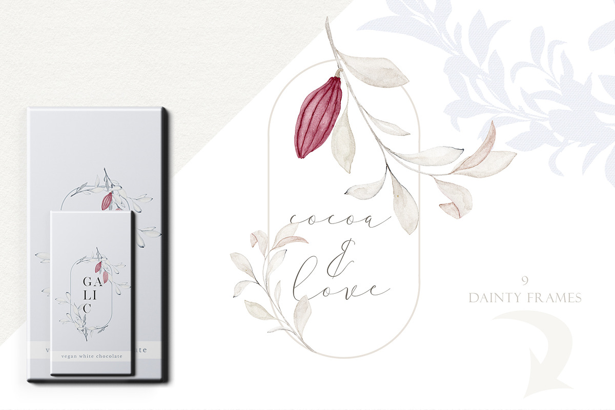 Wonderful Cocoa - Watercolor Set, an Object Graphic by Jeanina Vlad (Photo 4 of 20)