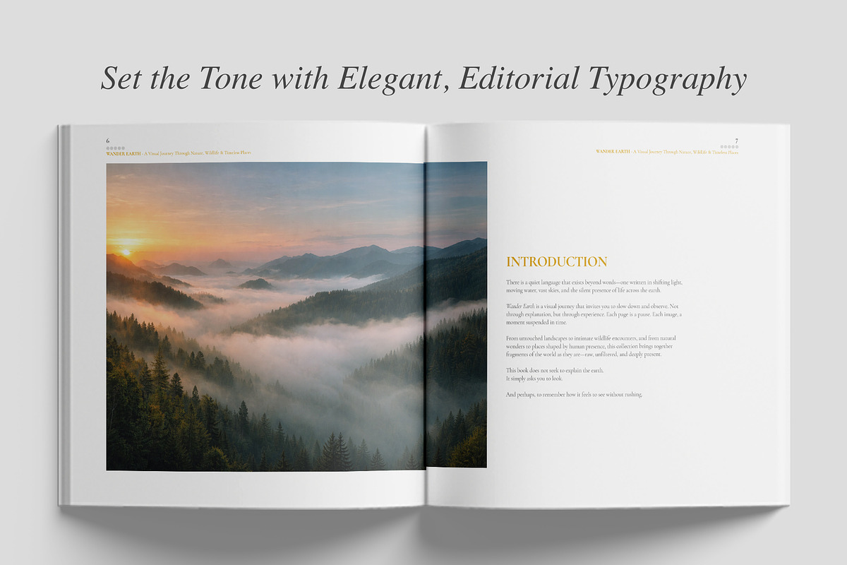 Minimalist Canva Coffee Table Book, a Magazine Template by Oshin Design (Photo 2 of 8)
