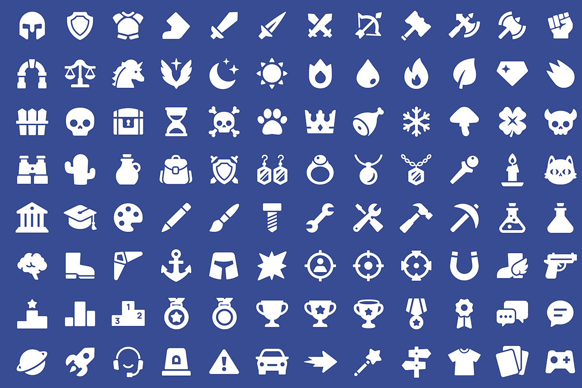 2D Icons - Simple Picto Pack, a Solid Icon by LAYERLAB (Photo 2 of 5)