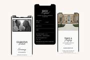 Wedding RSVP Website Template, a Squarespace Template by WebInAWeek (Thumbnail 4 of 6)
