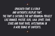 Smackato - Brush Font, a Handwritten Font by QR Design Studio (Thumbnail 5 of 7)