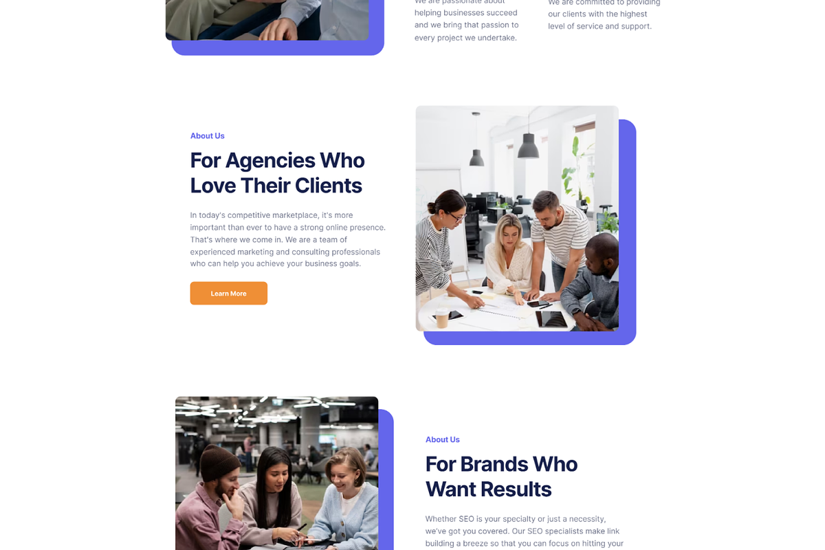 Alchemy - Landing Page, a Landing Page Template by UXProSolutions (Photo 3 of 5)