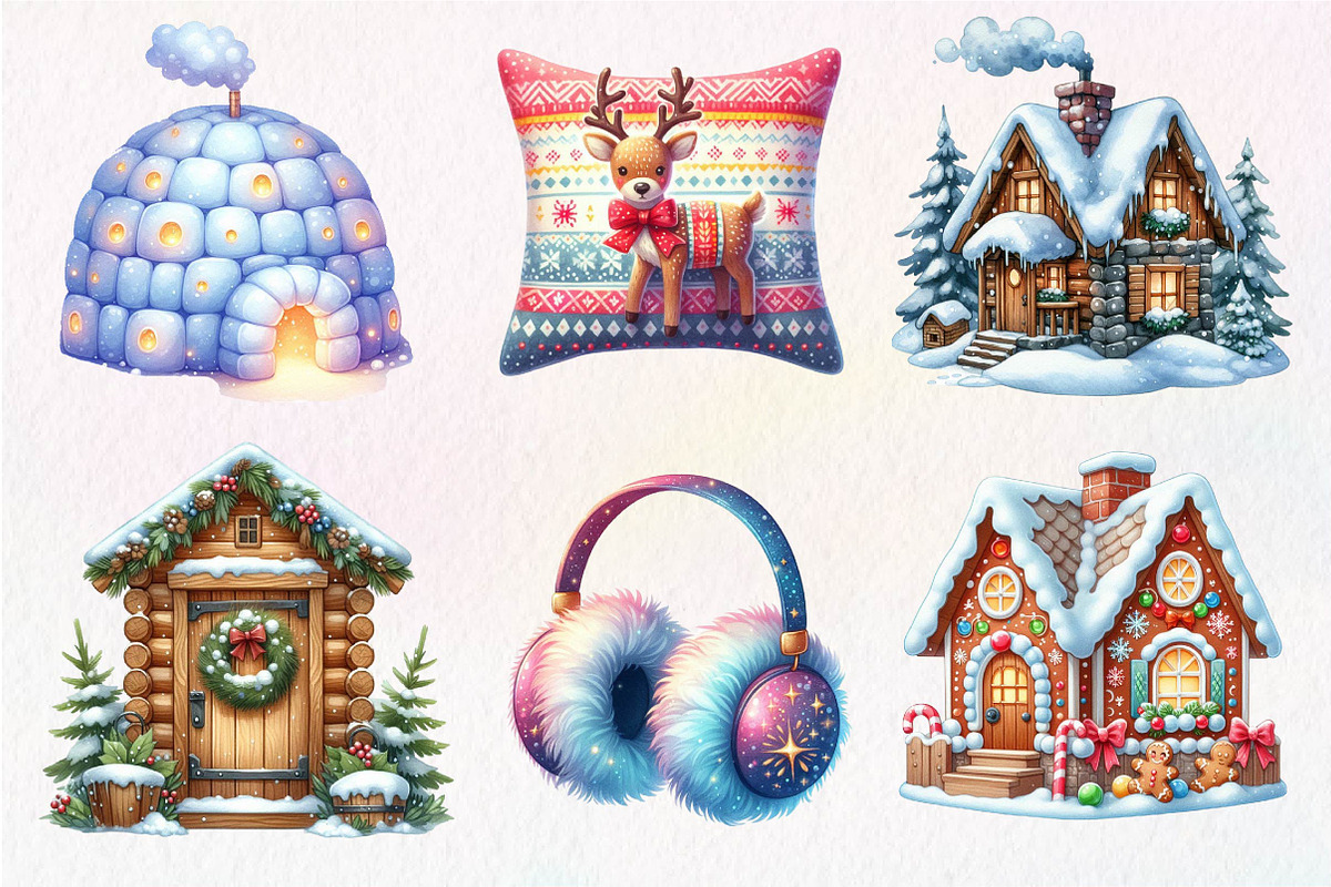 Cozy Winter Wonderland Collection, an Illustration by Dream Creation (Photo 5 of 7)