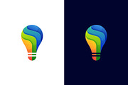 Gradient Modern Lighting Logo Design, a Branding & Logo Template by Artnivora.Std (Thumbnail 3 of 4)