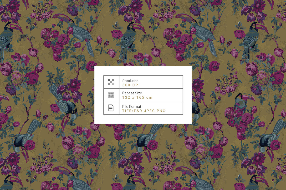 Rosa Selvaggia, Floral prints & more, a Pattern Graphic by TSTUDIO (Photo 7 of 21)