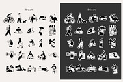 Cozy Lifestyle : Pet, Book, Plant, a Person Illustration by Jiwstudio (Thumbnail 7 of 21)