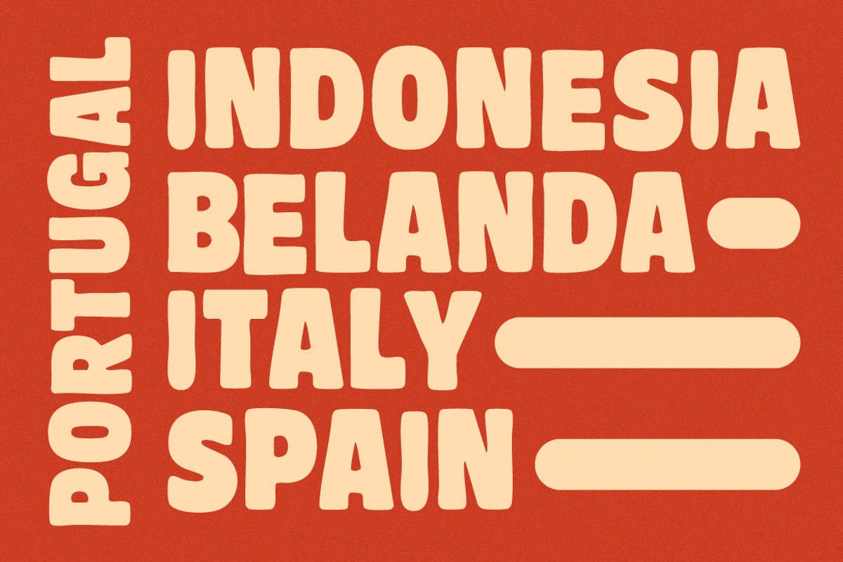 Molem – Bold Retro Display Sans Seri, a Sans Serif Font by kangfont Studio (Photo 7 of 9)