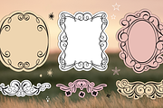 Curly Flourish Frames & Borders, an Object Graphic by venimo (Thumbnail 11 of 15)
