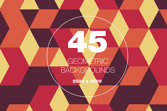 45 Geometric Patterns preview 6