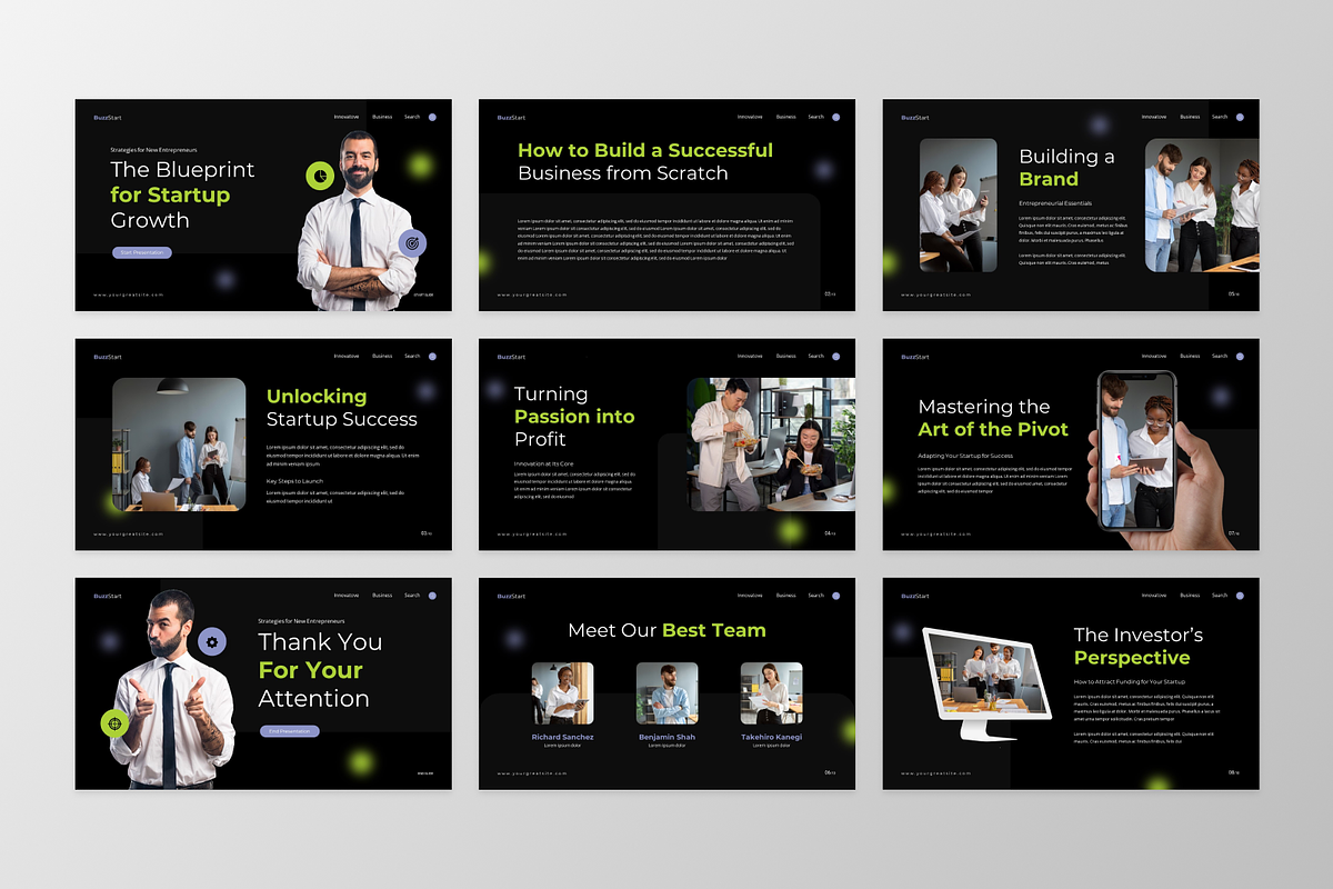 BuzzStart - Business StartUp Keynote, a Presentation Template by GraphauseProject (Photo 6 of 6)