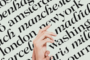 Flowsky Editorial, a Serif Font by zeenesia (Thumbnail 15 of 17)