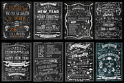 Ultimate Chalkboard Mega Bundle, a Graphic by the little wonder shop (Thumbnail 5 of 10)