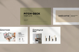 Pitch Deck Presentation Template