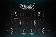 Mad Revenge | Metal Font, a Blackletter Font by WingBuk (Thumbnail 9 of 12)