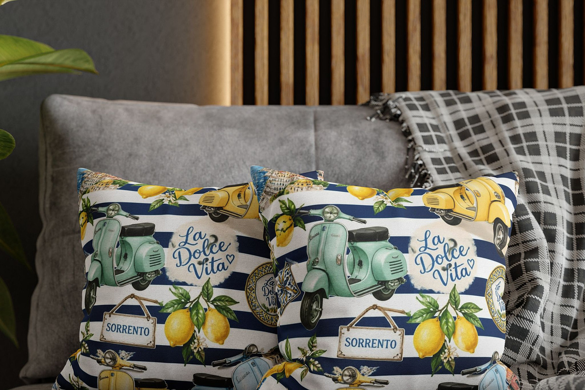 Italian Coastal Summer Pattern, a Pattern Graphic by elfy creative (Photo 2 of 6)