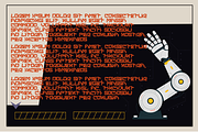 Exsi Font - Futuristic Display Font, a Serif Font by Dm Studio (Thumbnail 3 of 10)