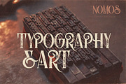 Nomos Typeface, a Serif Font by Cruzine (Thumbnail 3 of 5)
