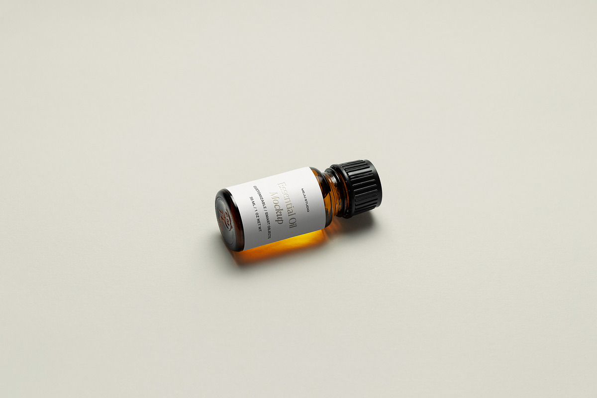 Essential Oil Bottle Mockup Bundle, a Packaging Mockup by Wildfield Studio (Photo 9 of 10)