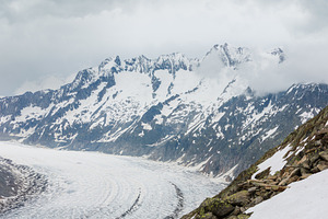 Aletsch Glacier, Switzerland, Alps, a Nature Photo by YuriyB