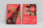 Modern Christmas Poster Template, a Poster Template by BrandPacks (Thumbnail 2 of 5)
